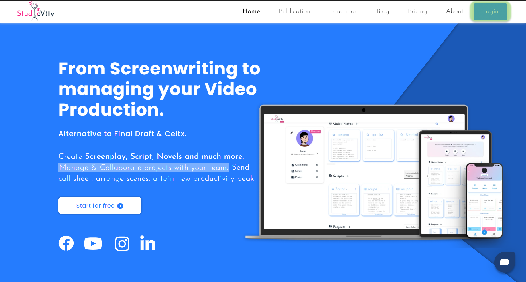 how-to-create-a-project-in-studiovity-studiovity