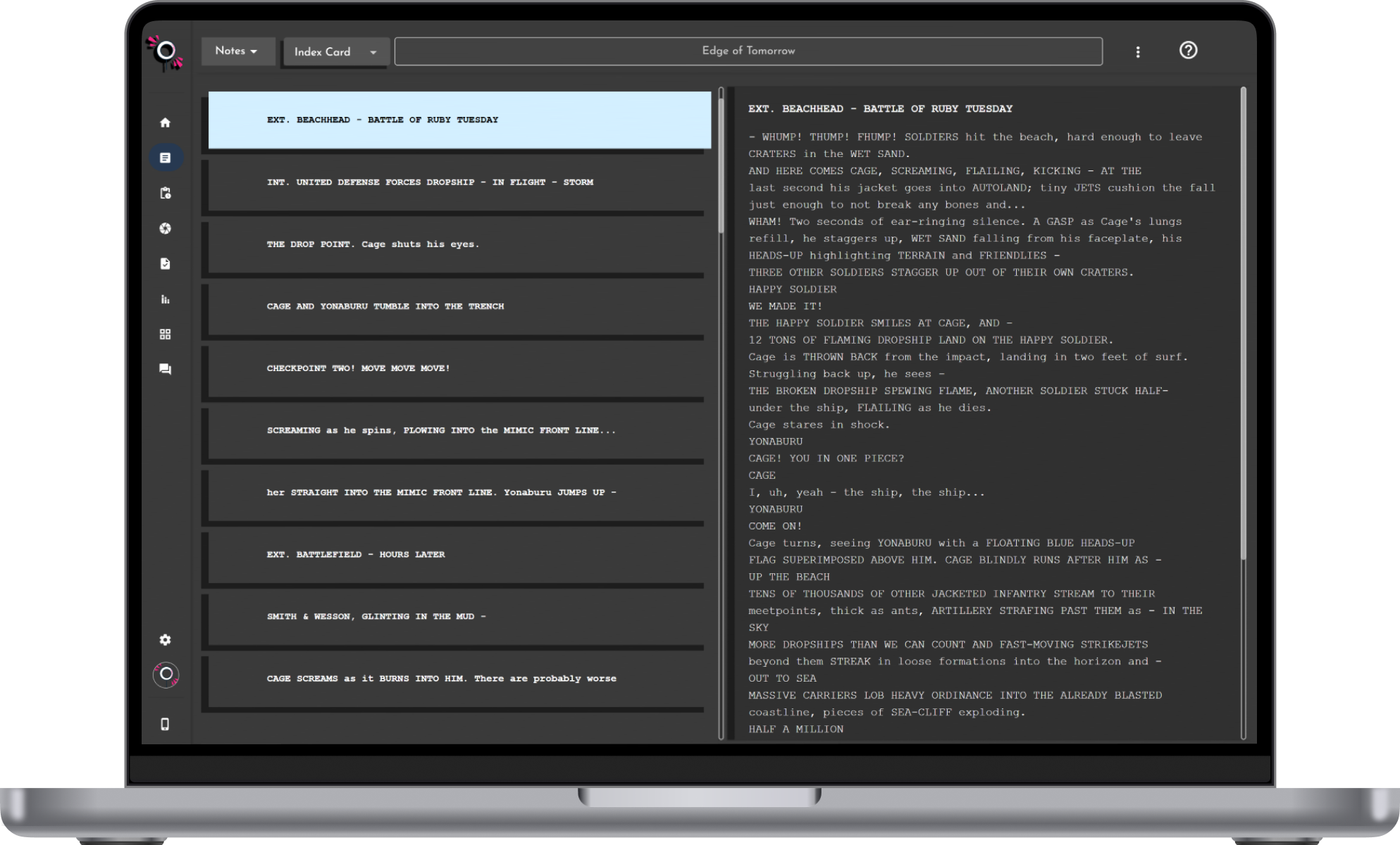 Screenplay Writing StudioVity