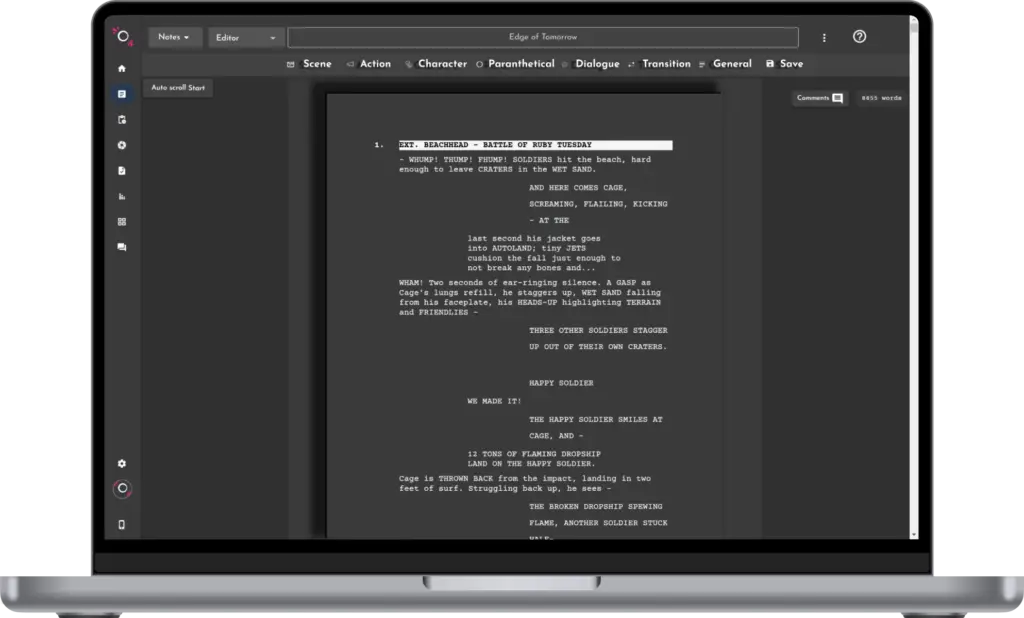 Screenplay | studiovity