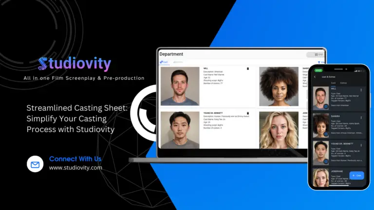 Free Casting Sheet Template