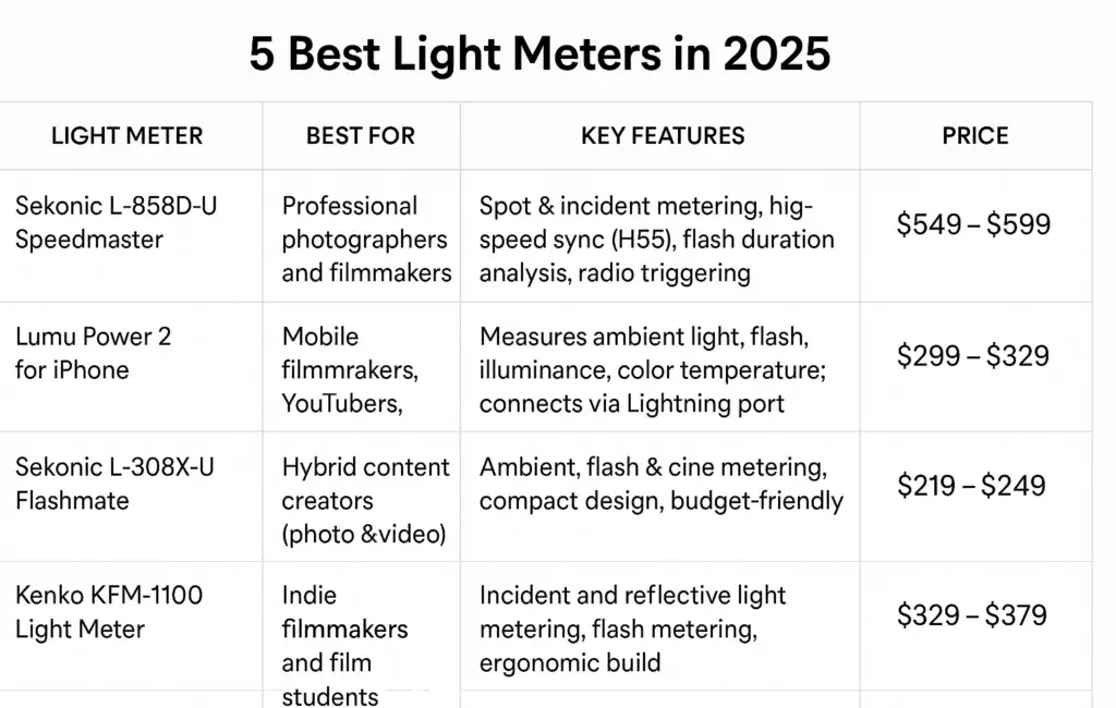 Light meter