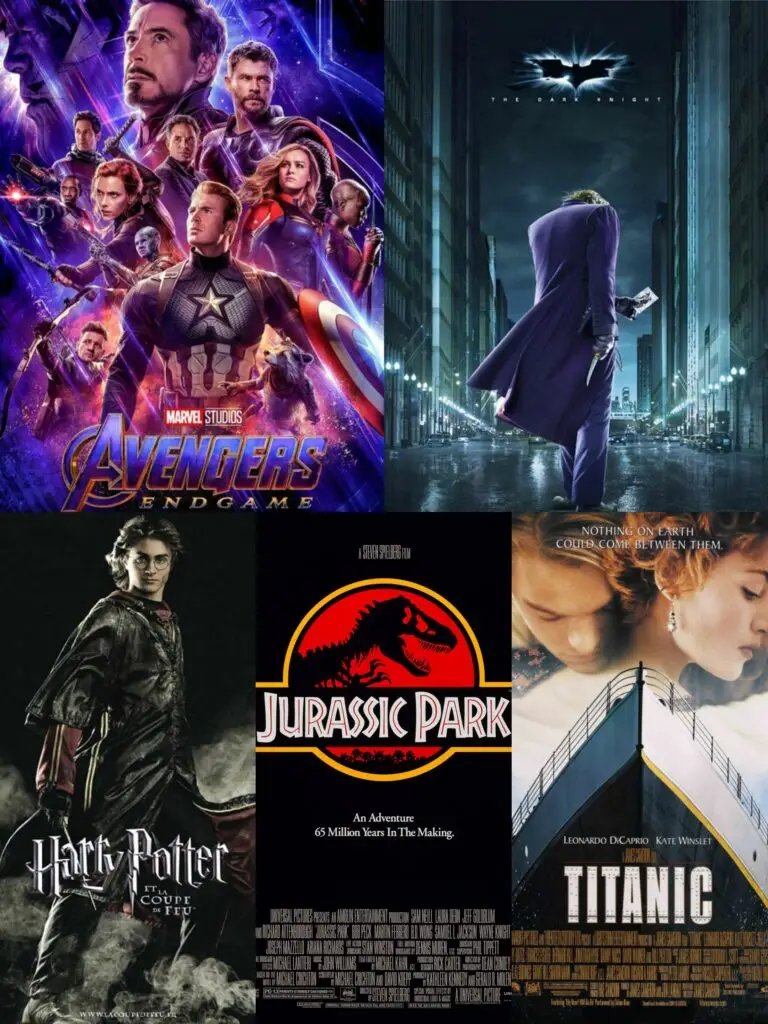 Avengers, harry potter, Jurassic park, Titanic, the dark knight movie plot explained