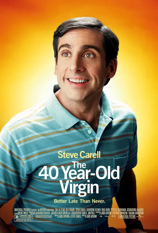 Fourty year old virgin comedy script