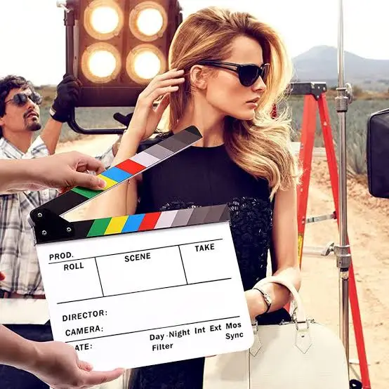 Clapperboard action