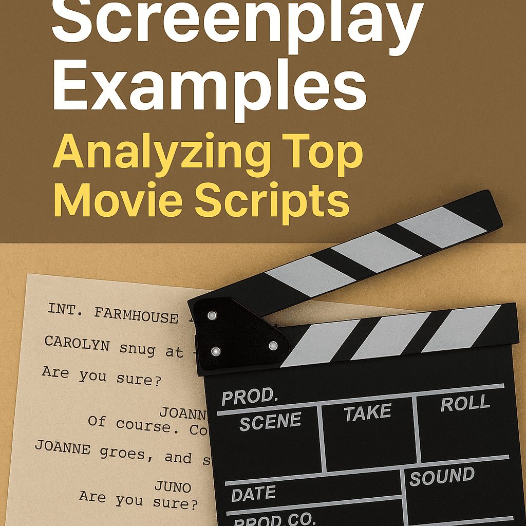 Screenplay examples