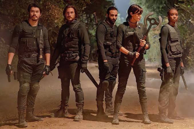 Cast of the old guard