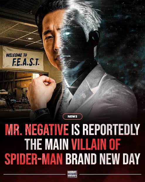 Mr Negative villain of spider man brand new day