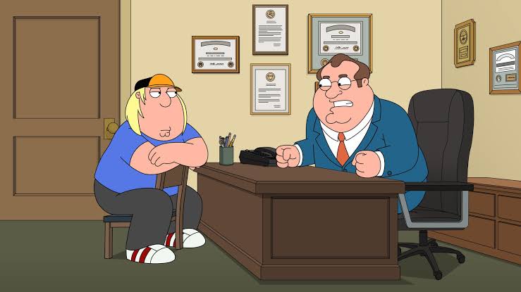 Adult animation in the family guy