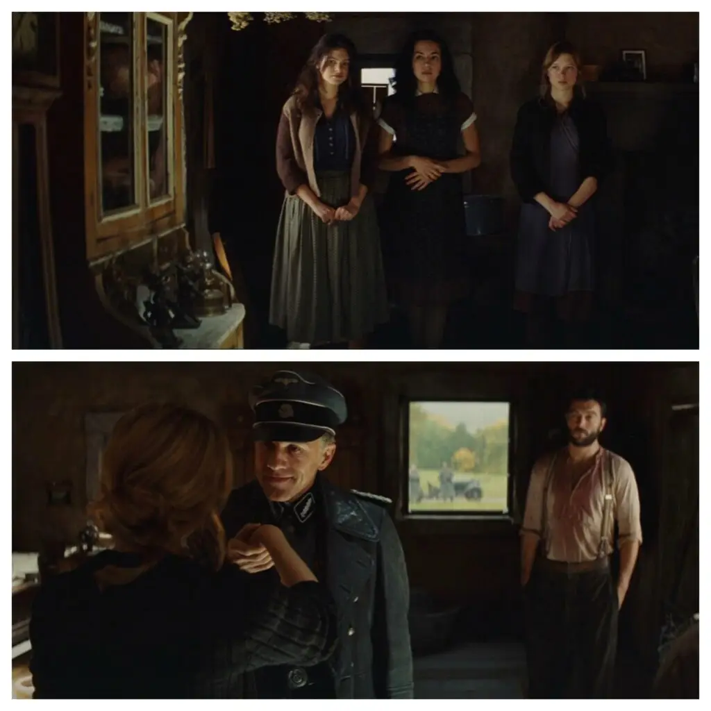 In Inglourious Basterds, the opening conversation escalates tension and sets the tone, characters, and stakes right away - rewrite your opening scene