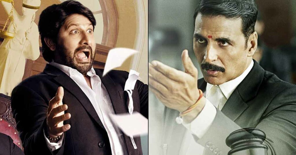 Arshad Warsi and Akshay Kumar from movie jolly llb 3