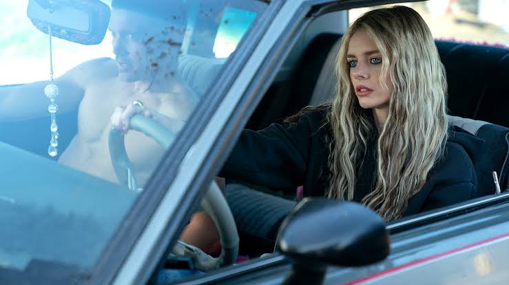 Samara Weaving as Gwen in Eenie Meanie