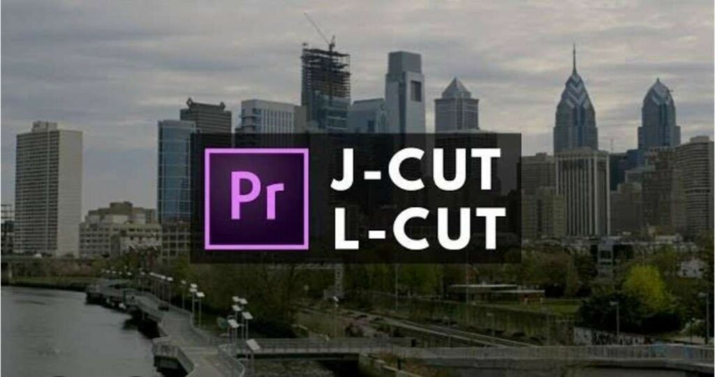 J-cut and L-cut video editing technique in adobe premiere pro