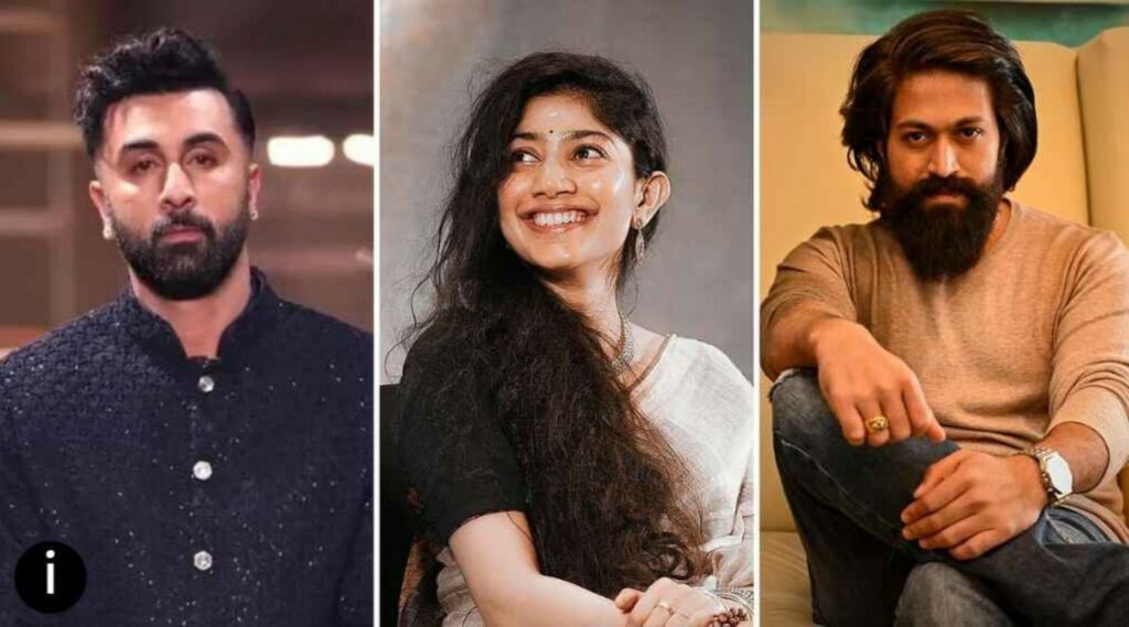 Ramayana movie cast featuring Ranbir Kapoor as Ram, Sai Pallavi as Sita, and Yash as Ravana