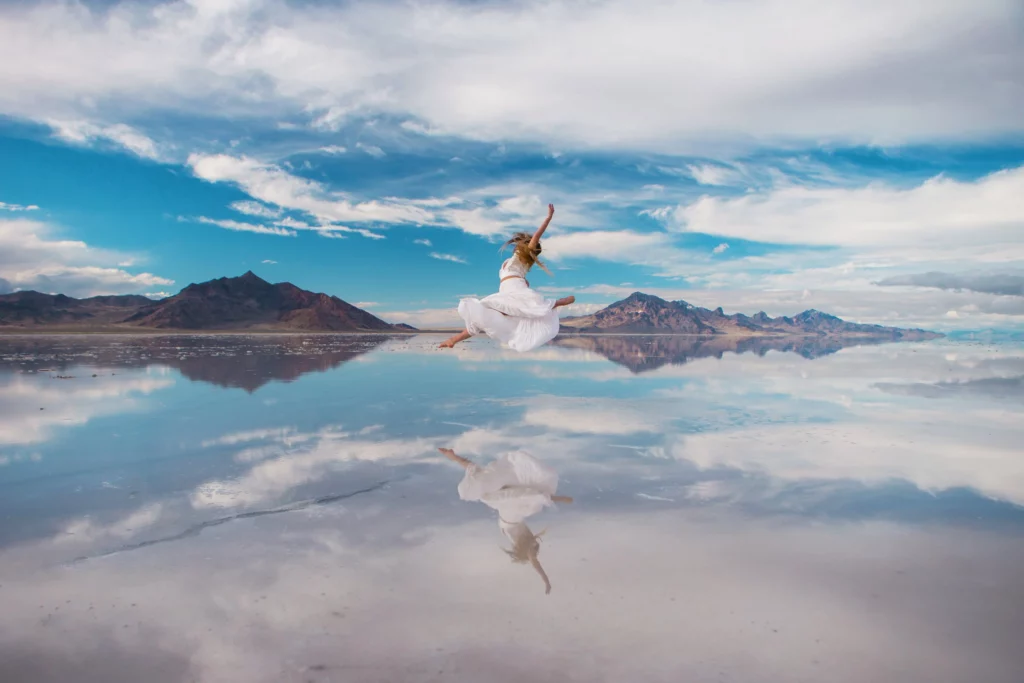 water reflection