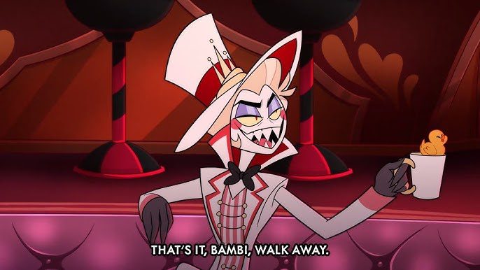 Lucifer Morningstar a character from the animated musical series Hazbin Hotel