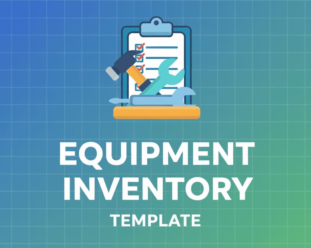 Equipment Inventory Template