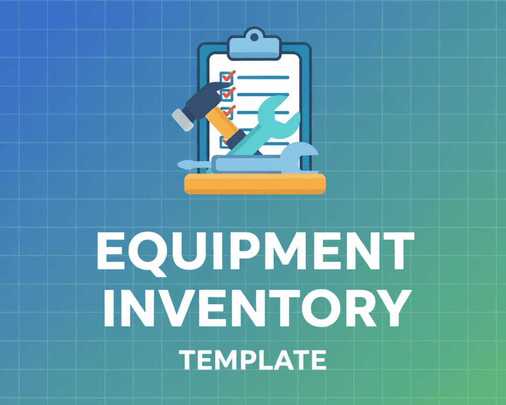 Equipment Inventory Template
