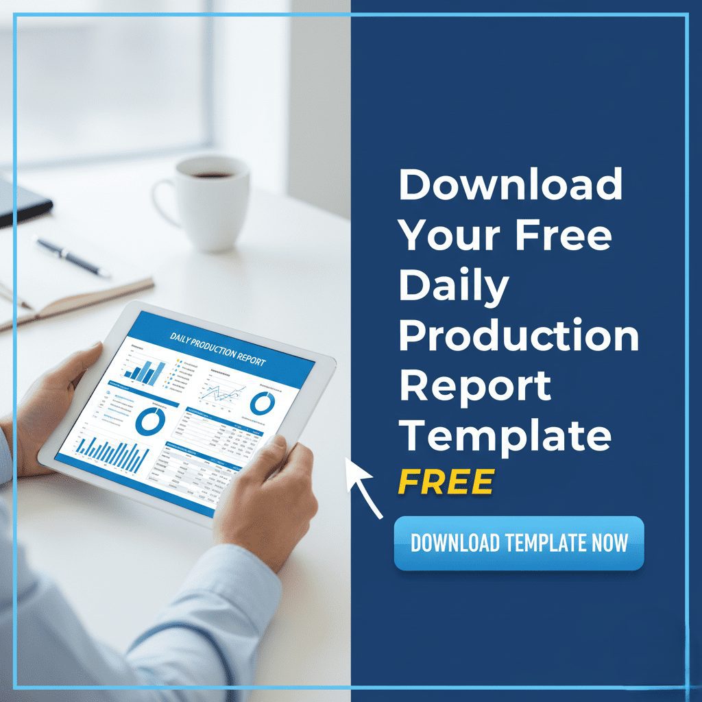 Daily Production Report Template