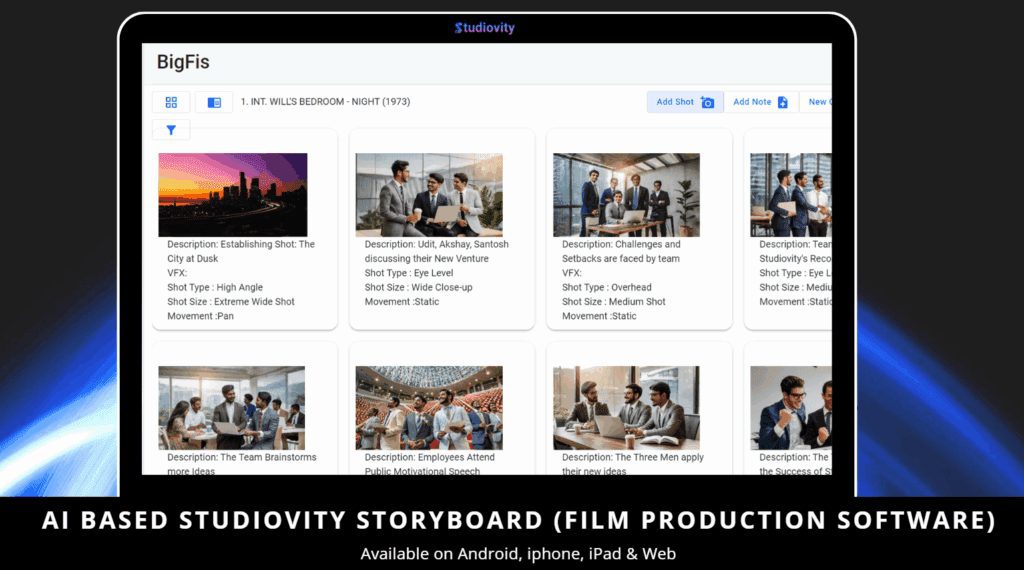 storyboard - studiovity
