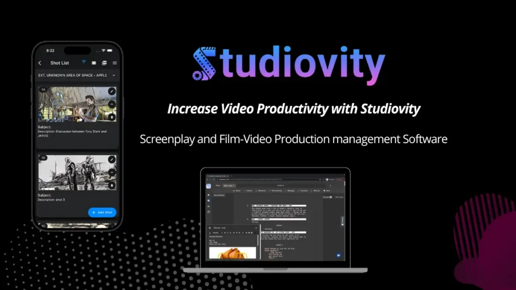 studiovity pre-production software