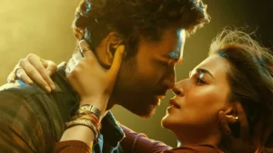 Tere Ishq Mein romantic scene featuring intense chemistry between the lead pair ahead of the Netflix OTT release
