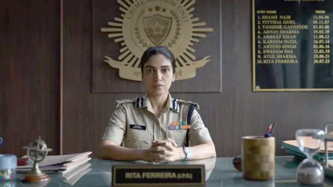 Bhumi Pednekar DCP Rita Ferreira