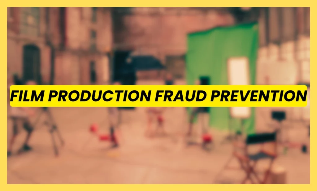 Film production fraud prevention on set using transparent digital workflows