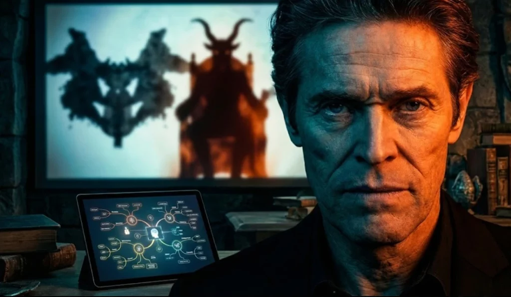 Modern interpretation of the Dark Lord archetype in fiction used in film and fantasy storytelling