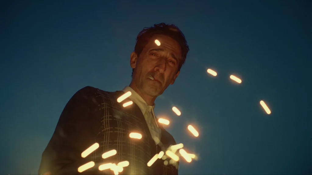 The Brutalist 2024 cinematic still highlighting the film’s visual style – screenplay PDF free download