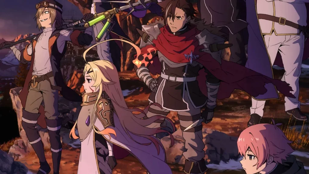 Penal Hero Unit 9004 from Sentenced to Be a Hero anime, featuring convicted warriors forced to fight in a brutal fantasy world