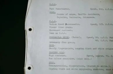 Highlighted sections of a film script being analyzed