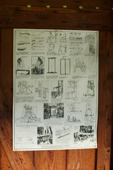 Storyboard alongside a shooting schedule in progress
