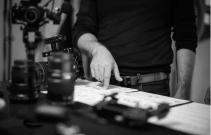 Director Reviewing Shot List