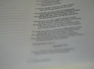 A screenshot of a properly formatted screenplay using scriptwriting software