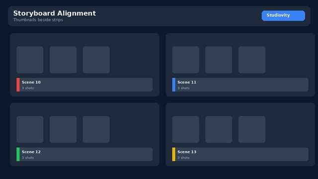 Shot List Sync: Aligning Storyboards and Camera Plans with Your Shooting Schedule – image 2
