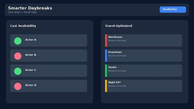 Cast Availability and Travel Logic: Building Smarter Daybreaks with AI Scheduling – image 1